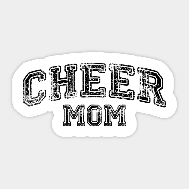 Cheer Mom Jersey Vintage Sticker by Bencana